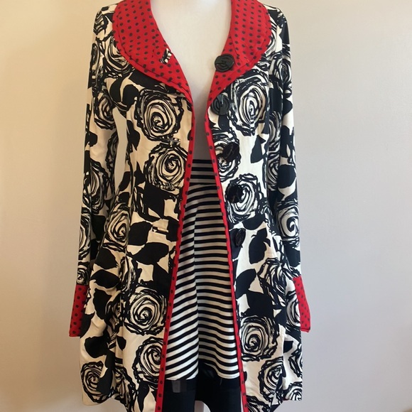 An Ren New York artistic topper reversible coat XS - Picture 12 of 15